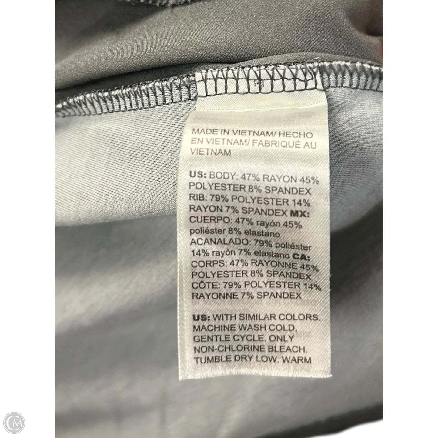 Cardigan By Chicos In Grey, Size: M