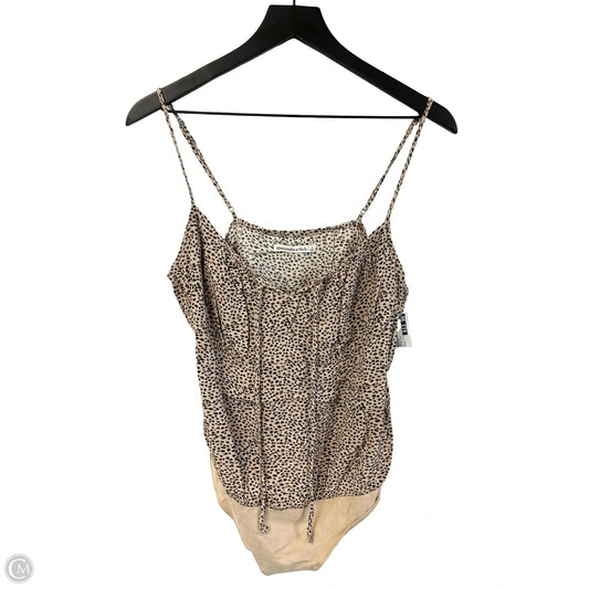 Bodysuit By Abercrombie And Fitch In Animal Print, Size: L