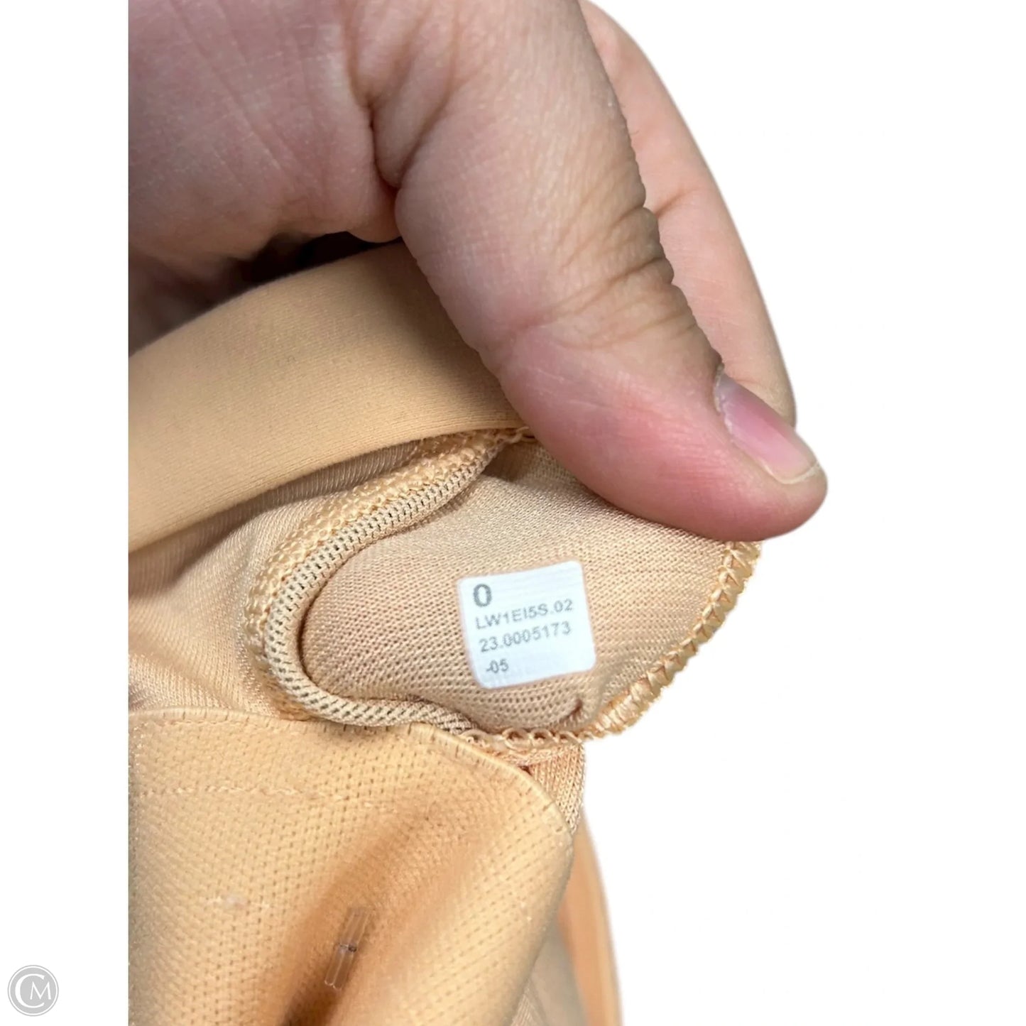 Athletic Bra By Lululemon In Orange, Size: 0