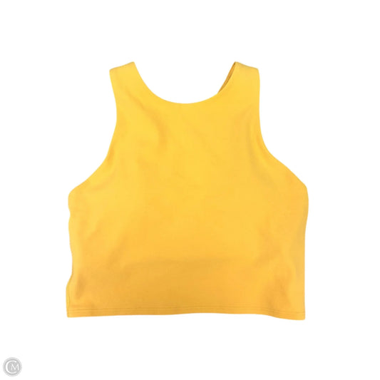 Athletic Bra By Athleta In Yellow, Size: Xs