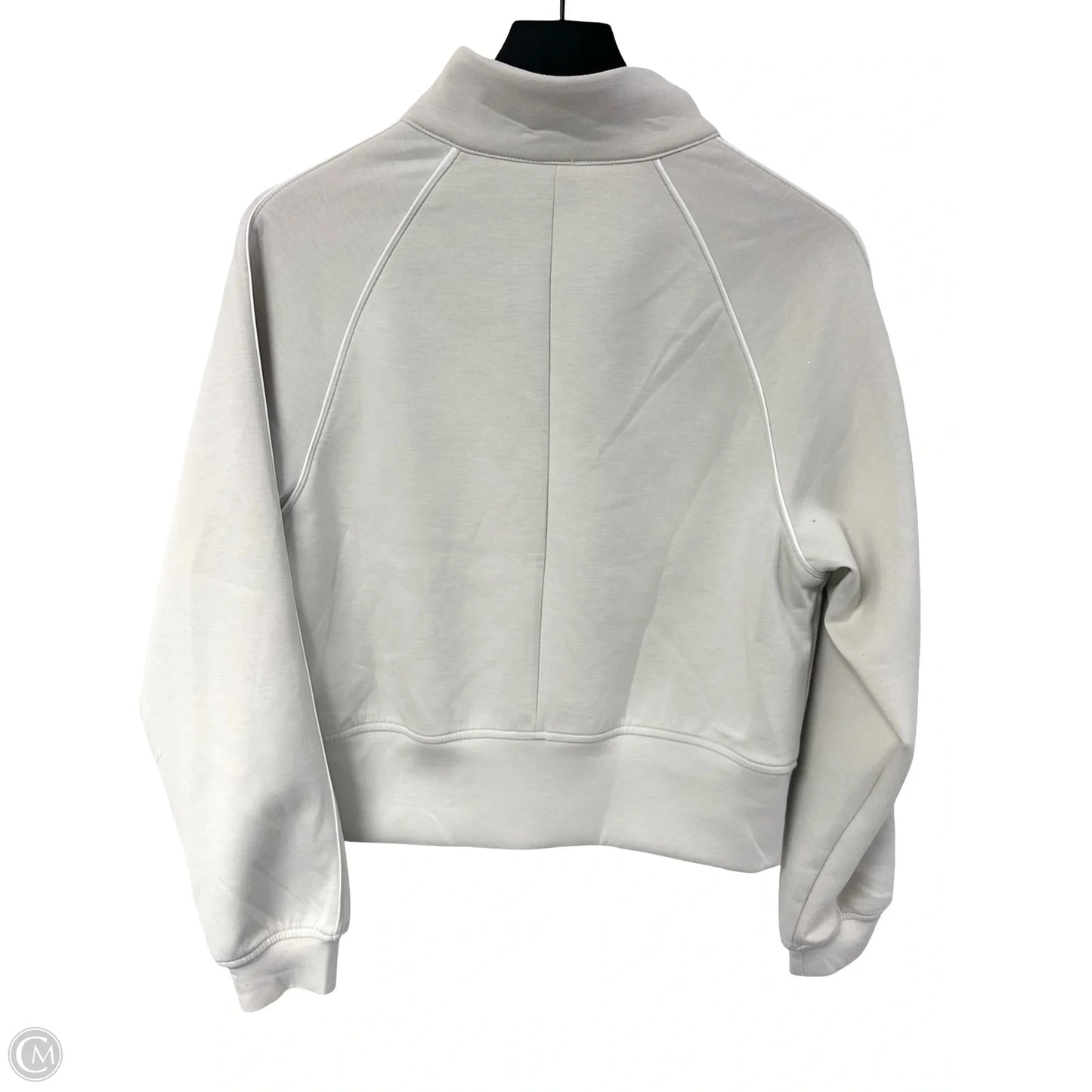 Sweatshirt Collar By Avia In Tan, Size: S