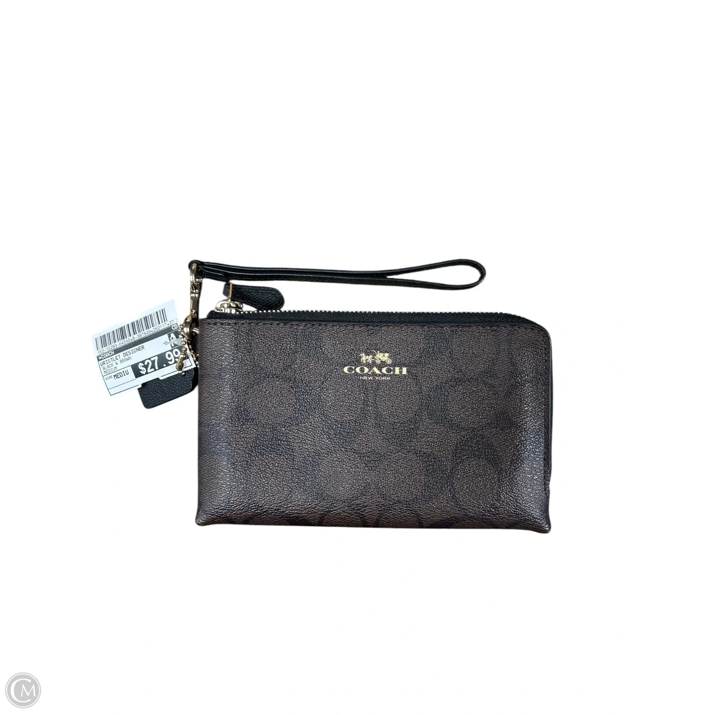 Wristlet Designer By Coach, Size: Medium