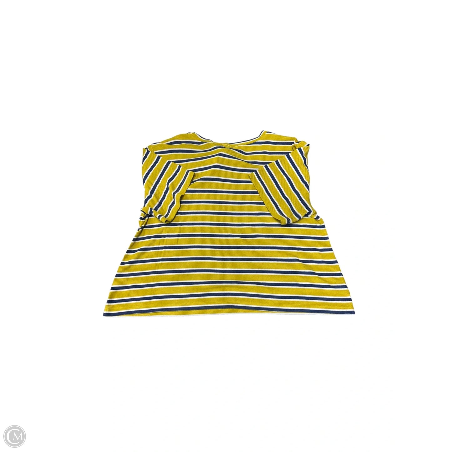 Top Short Sleeve By Bb Dakota In Blue & Green, Size: S
