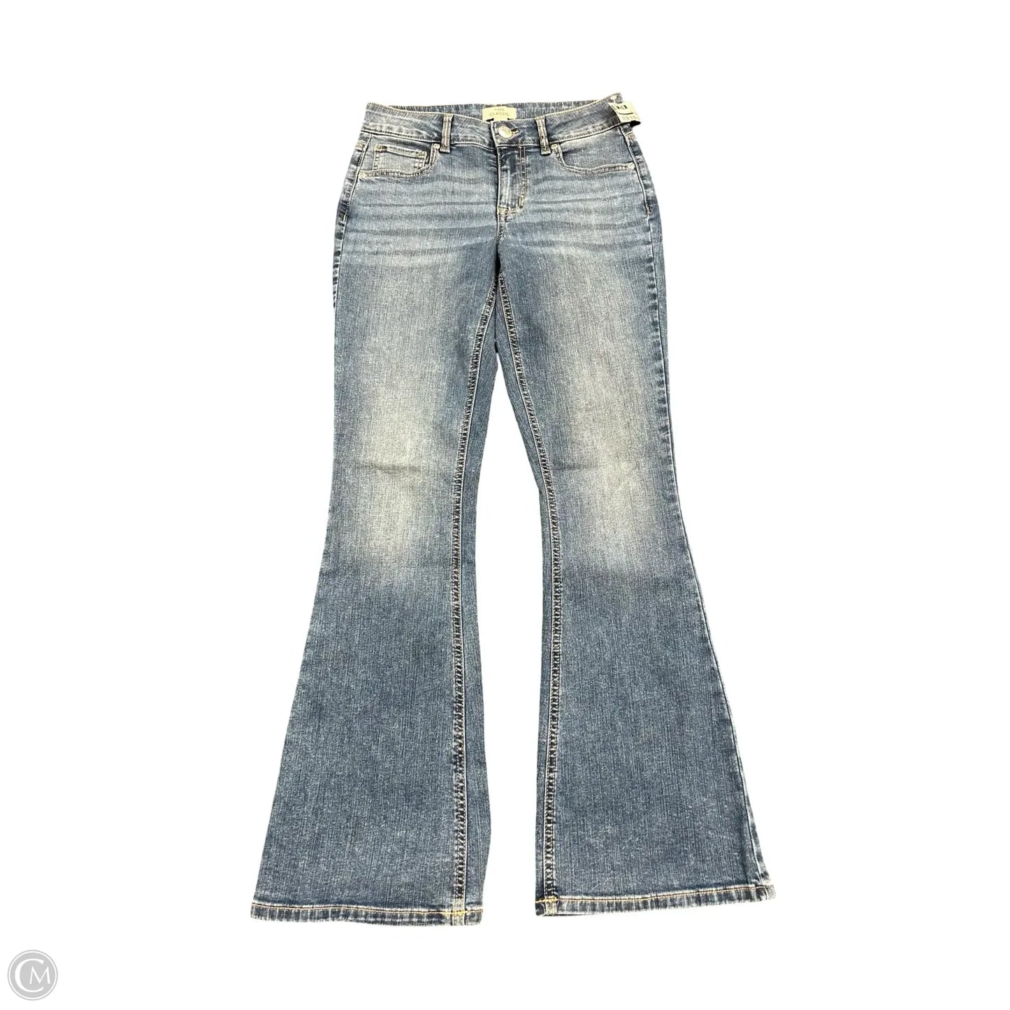 Jeans Flared By Maurices In Blue Denim, Size: 2