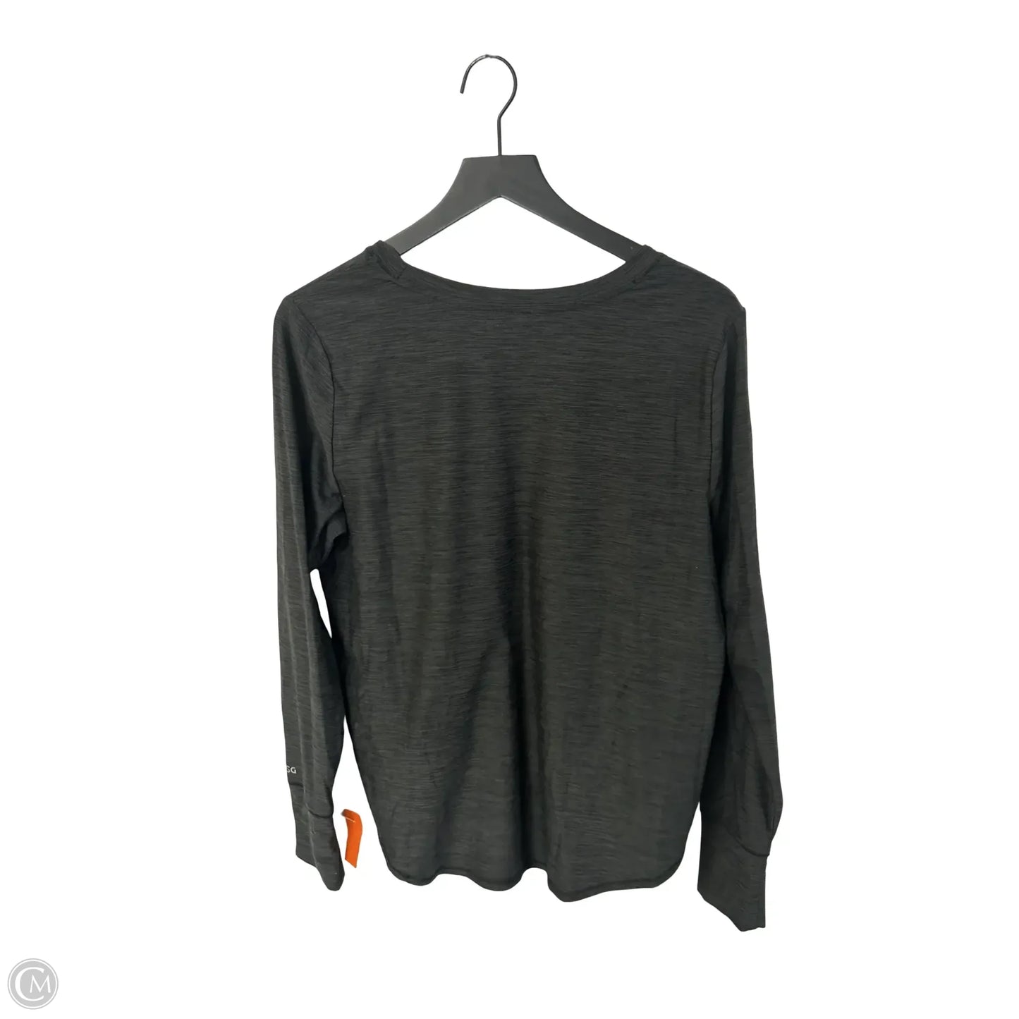 Athletic Top Long Sleeve Crewneck By Dsg Outerwear In Grey, Size: L