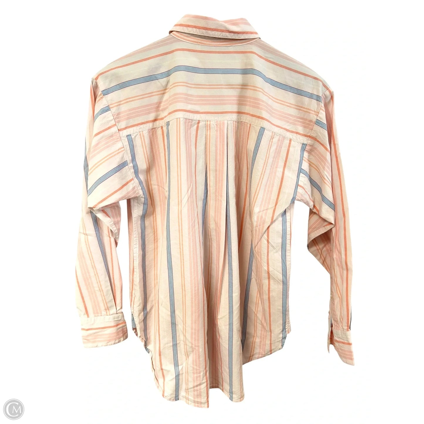 Blouse Long Sleeve By Loft In Pink, Size: Xxs