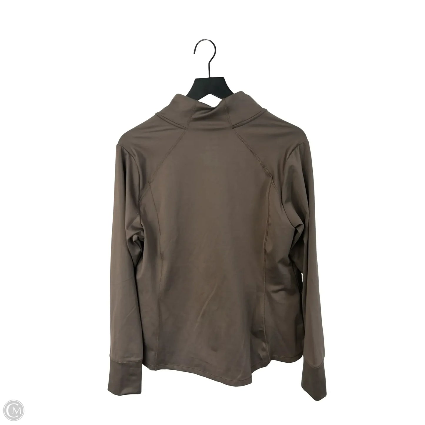 Athletic Top Long Sleeve Crewneck By All In Motion In Brown, Size: Xl
