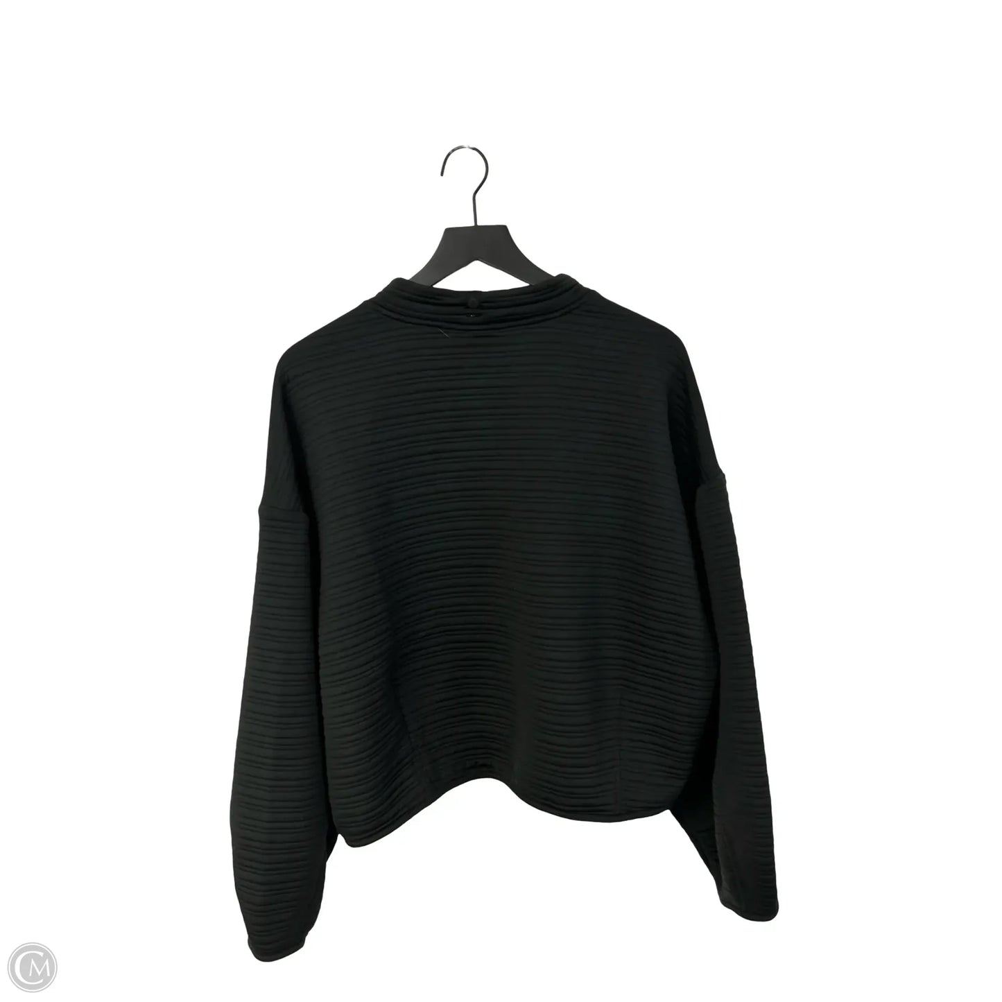 Athletic Sweatshirt Collar By Prana In Black, Size: Xl