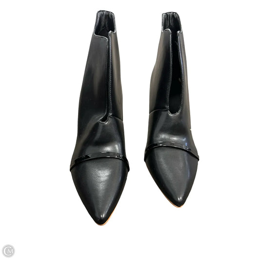 Boots Ankle Heels By Clothes Mentor In Black, Size: 11