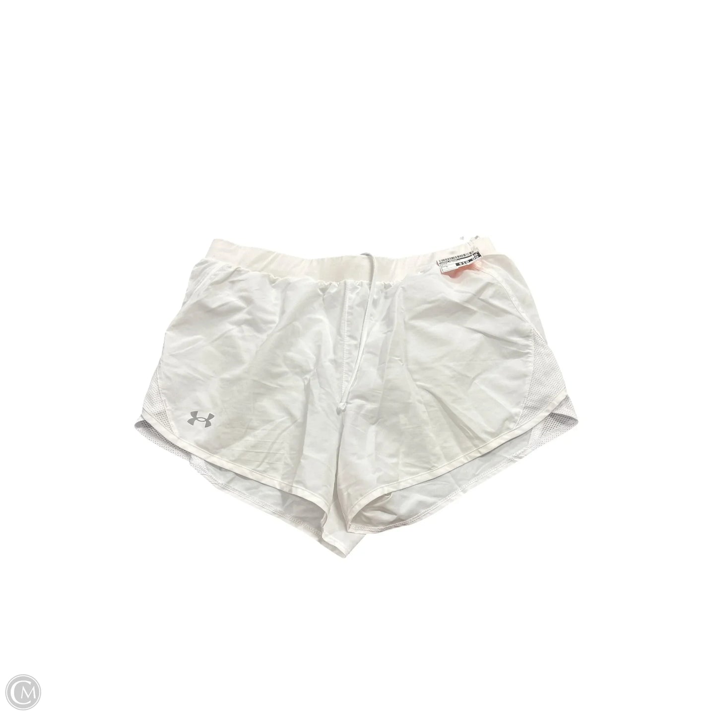 Athletic Shorts By Under Armour In White, Size: L