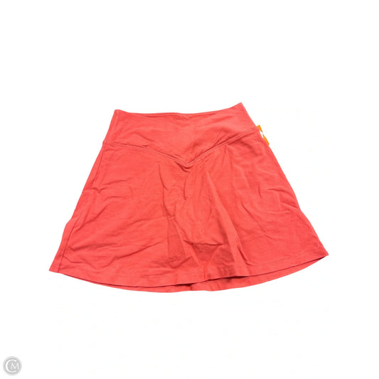 Athletic Skort By Pink In Red, Size: M