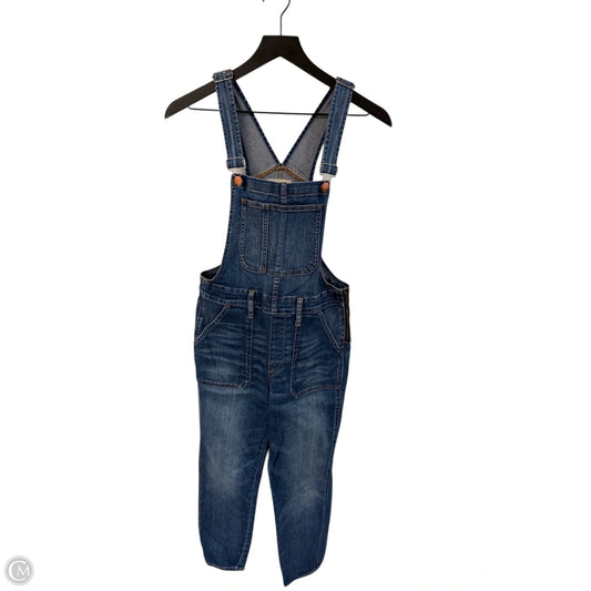Overalls By Madewell In Blue Denim, Size: Mp