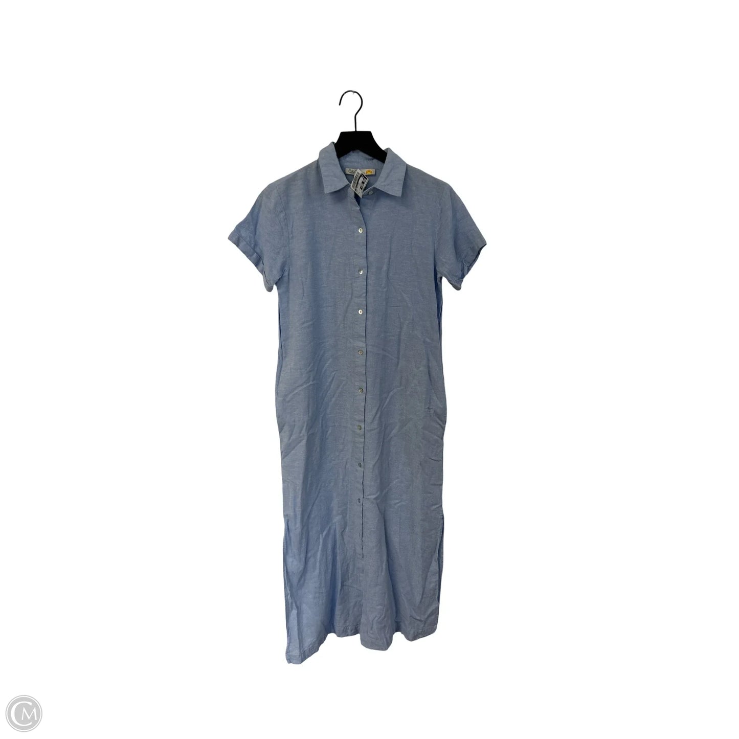 Dress Casual Maxi By C And C In Blue, Size: S