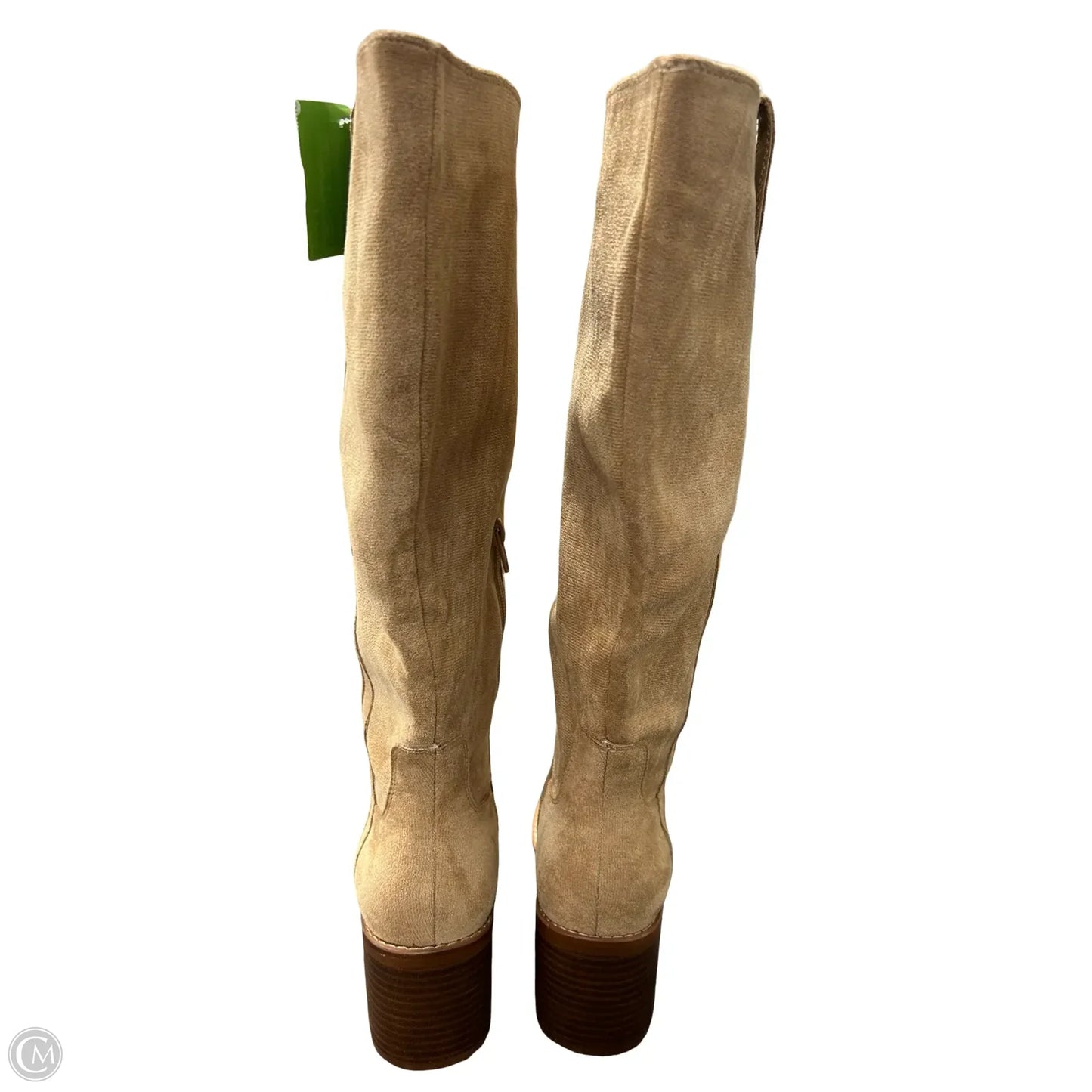 Boots Mid-calf Heels By Oasis Society In Tan, Size: 8.5