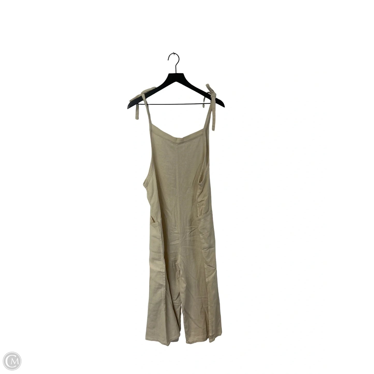 Jumpsuit By Clothes Mentor In Ivory, Size: M