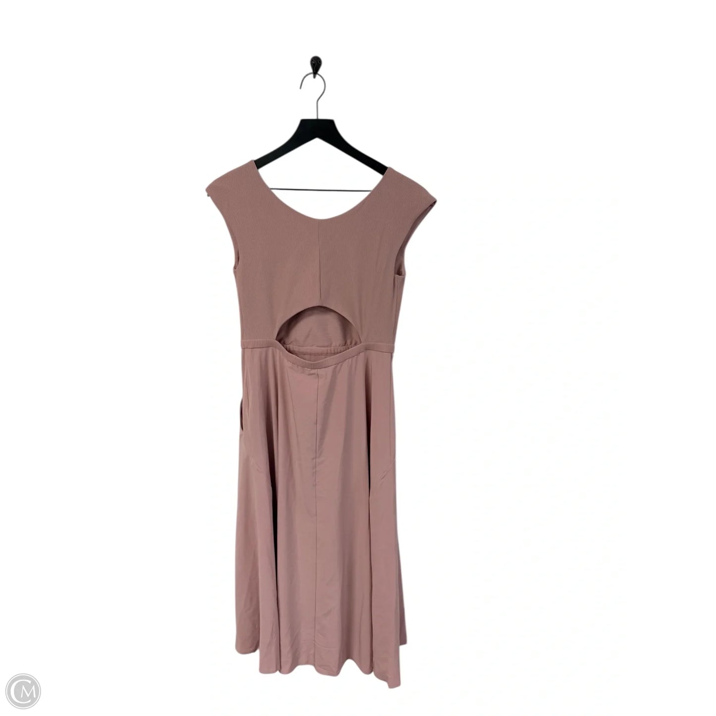 Dress Casual Midi By Athleta In Pink, Size: M