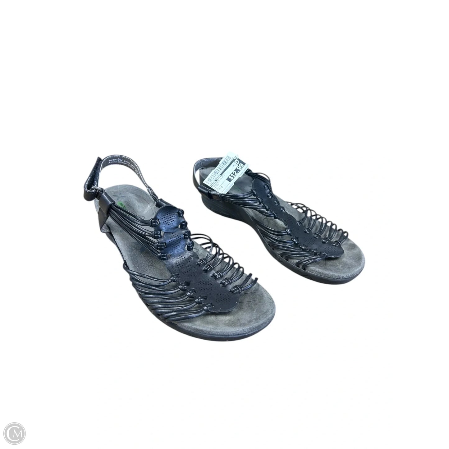 Sandals Flats By Bare Traps In Black, Size: 9