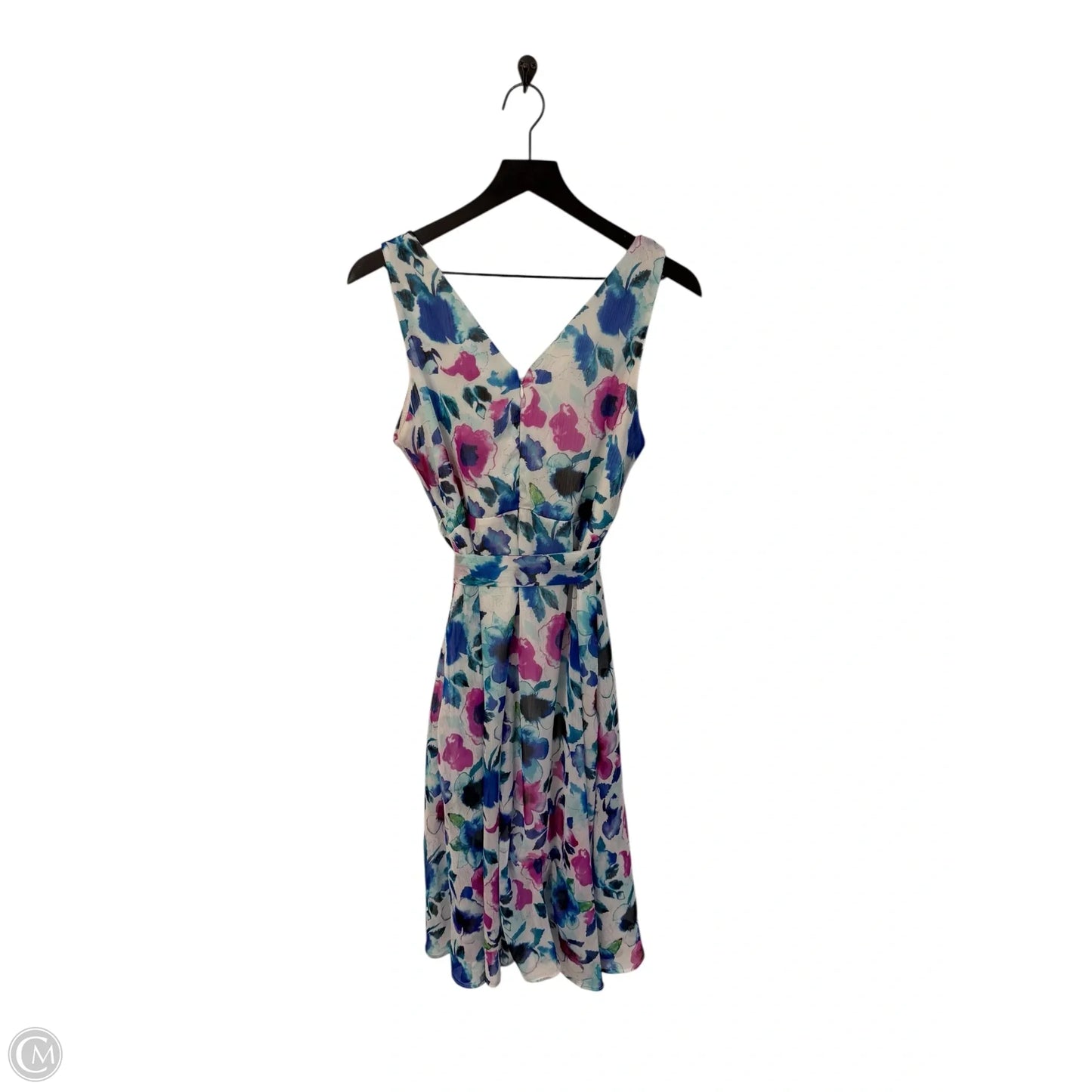 Dress Party Short By Dkny In Floral Print, Size: 12p