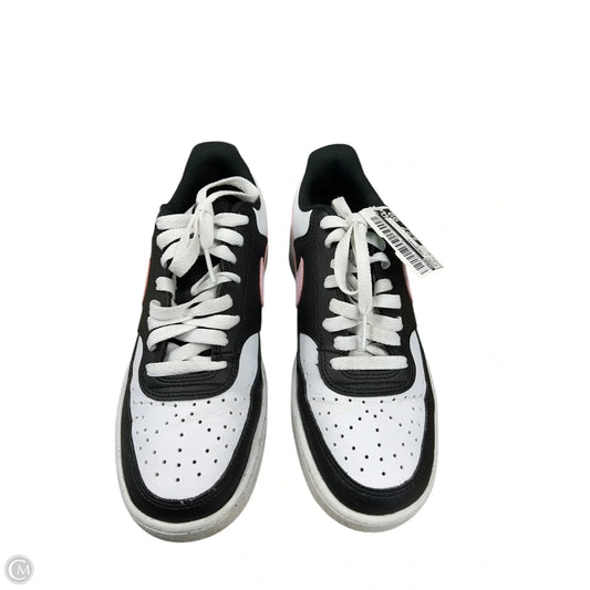 Shoes Sneakers By Nike In Black & Pink, Size: 7.5