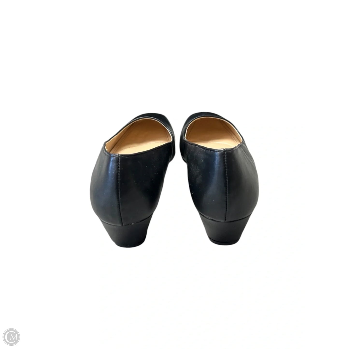 Shoes Heels Wedge By Adrienne Vittadini In Black, Size: 7.5