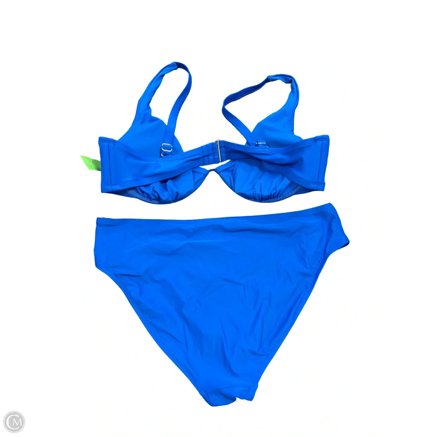 Swimsuit 2pc By Time And Tru In Blue, Size: Xl