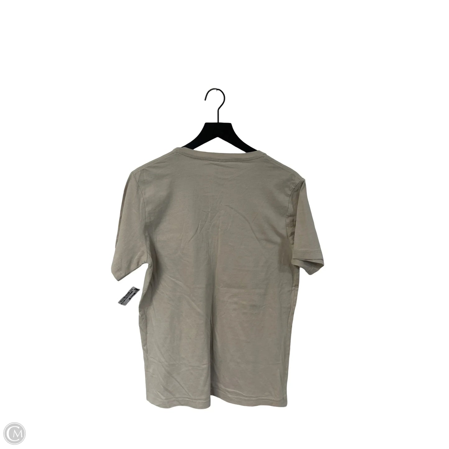 Top Short Sleeve By Texas True Threads In Tan, Size: L