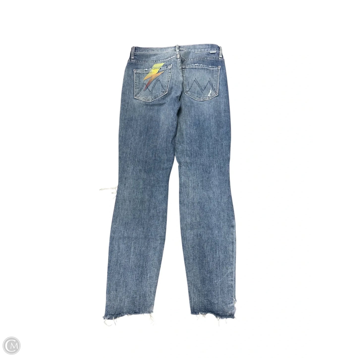 Jeans Skinny By Mother In Blue Denim, Size: 2