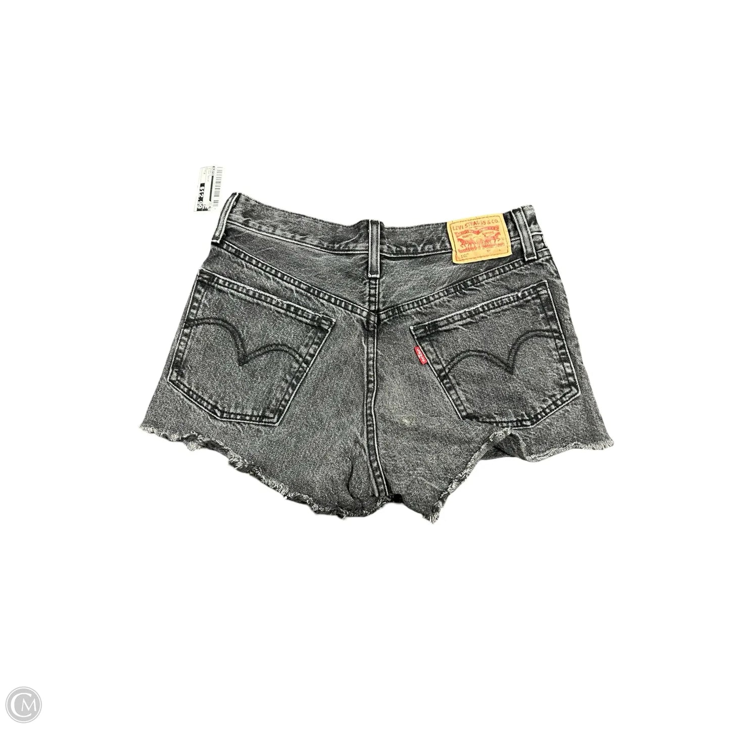 Shorts By Levis In Black Denim, Size: 2