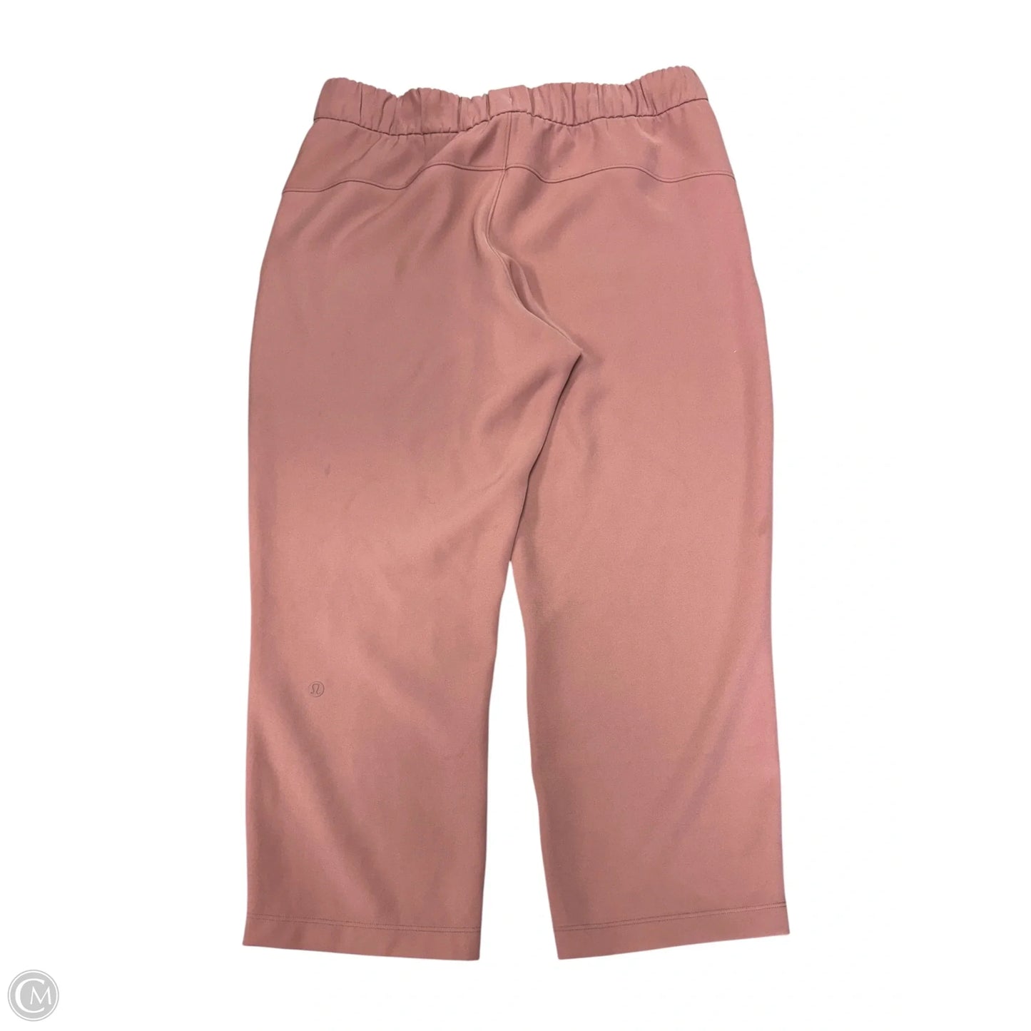 Athletic Pants By Lululemon In Pink, Size: 10