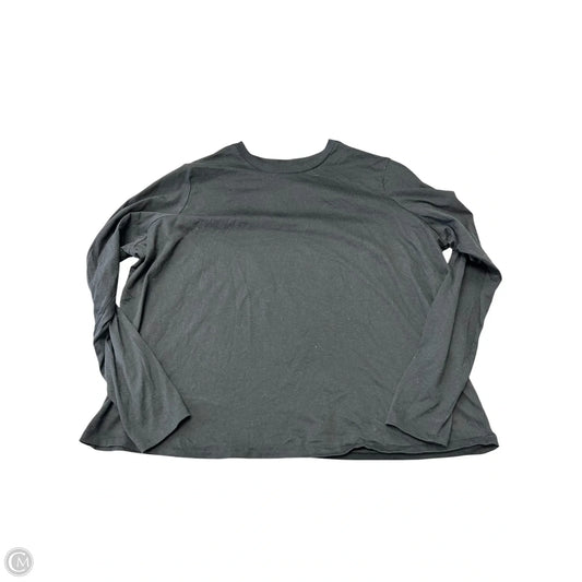 Top Long Sleeve By Skims In Black, Size: Xl