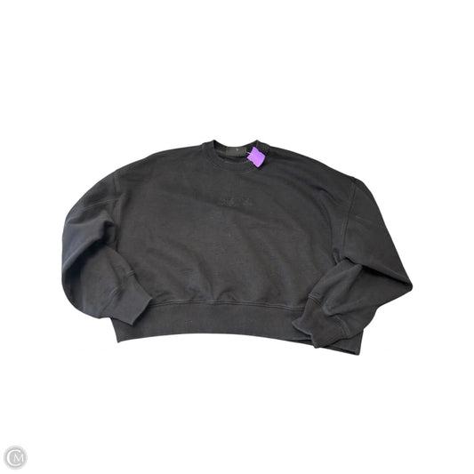 Athletic Sweatshirt Crewneck By Athleta In Black, Size: Xs