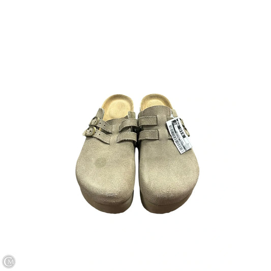 Shoes Heels Platform By Clothes Mentor In Brown, Size: 6