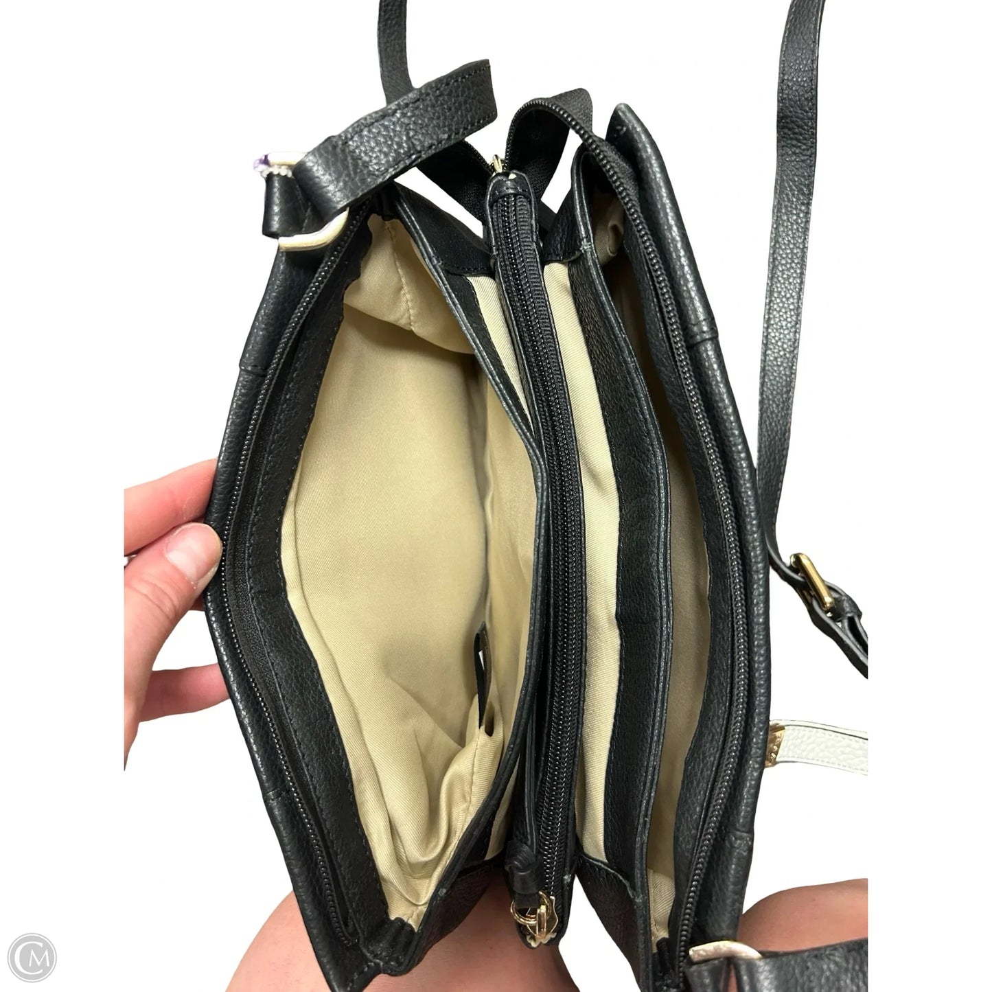Crossbody Leather By Lodis, Size: Small