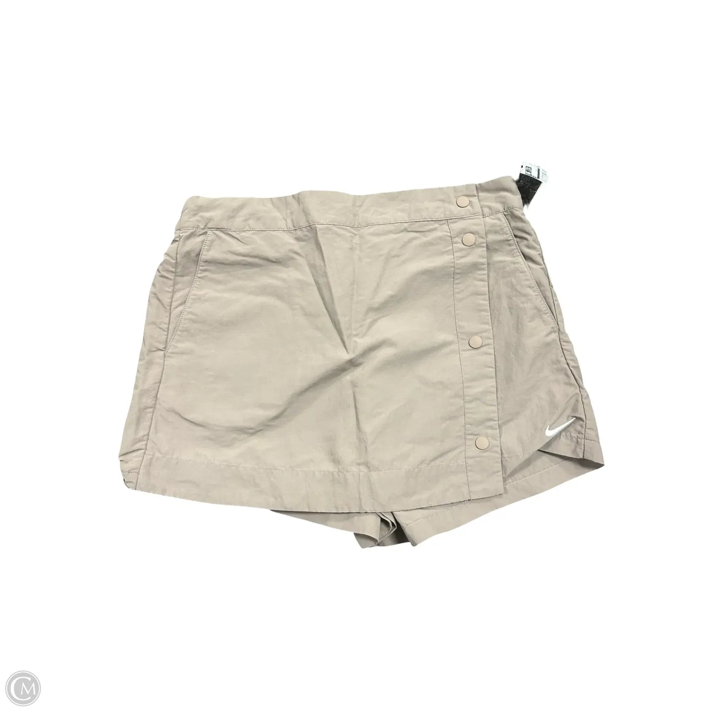 Athletic Skort By Nike In Brown, Size: L