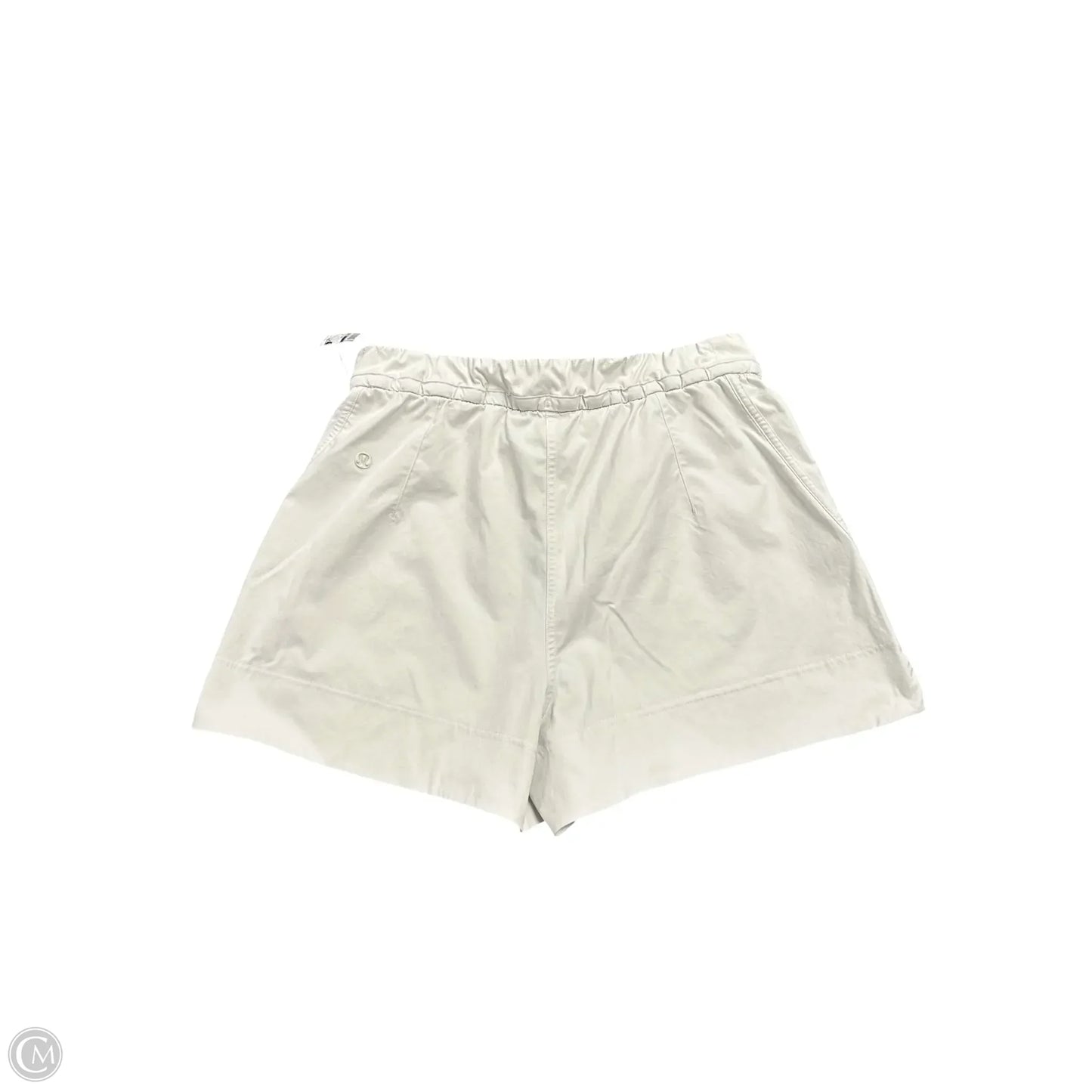 Athletic Shorts By Lululemon In Ivory, Size: M