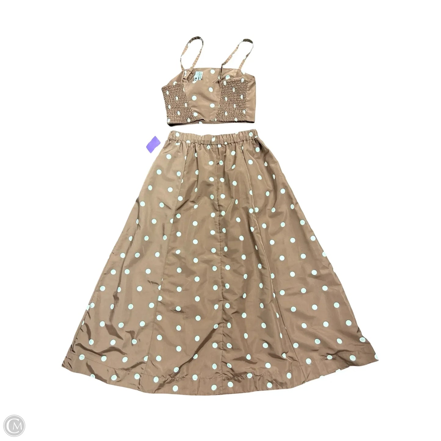 Dress Set 2pc By Old Navy In Brown & White, Size: Xs