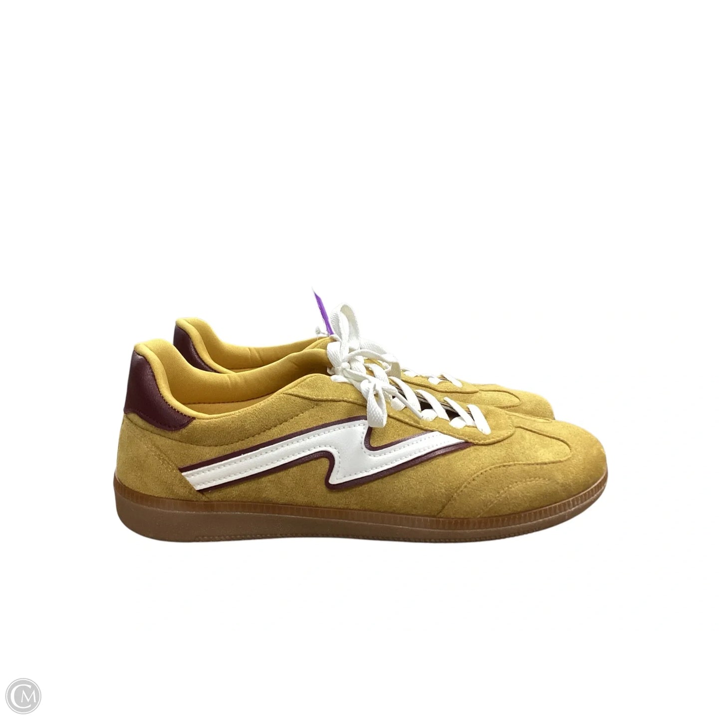 Shoes Sneakers By Cmc In Yellow, Size: 10