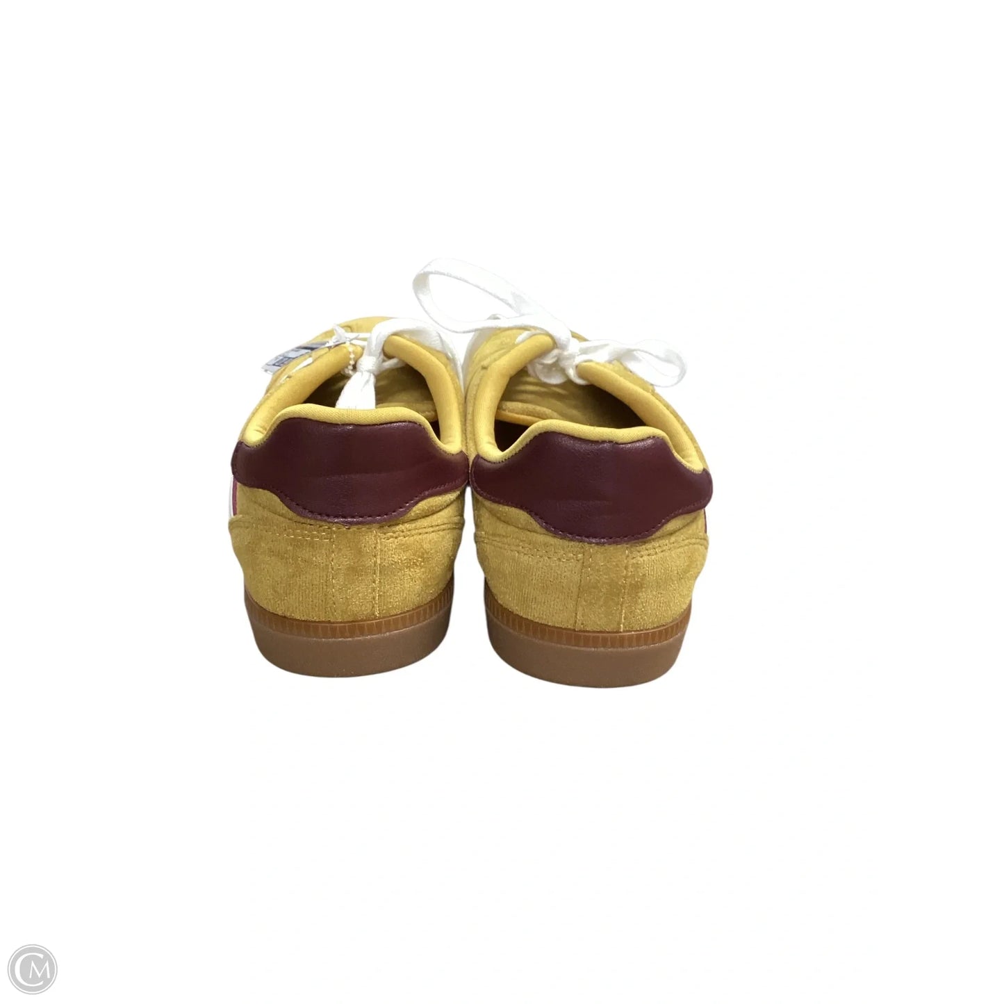 Shoes Sneakers By Cmc In Yellow, Size: 10