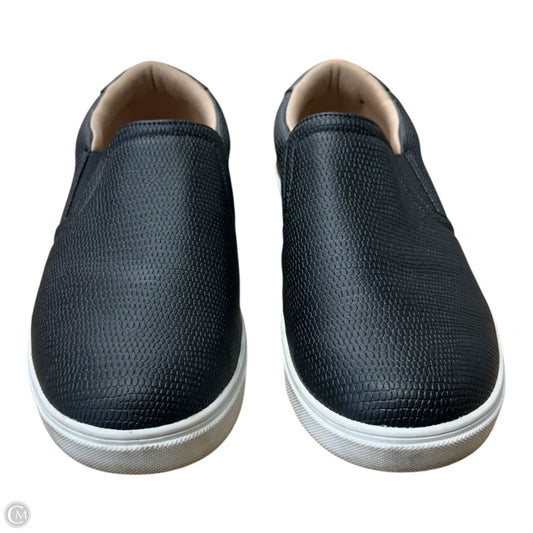 Shoes Flats By Clothes Mentor In Black, Size: 10