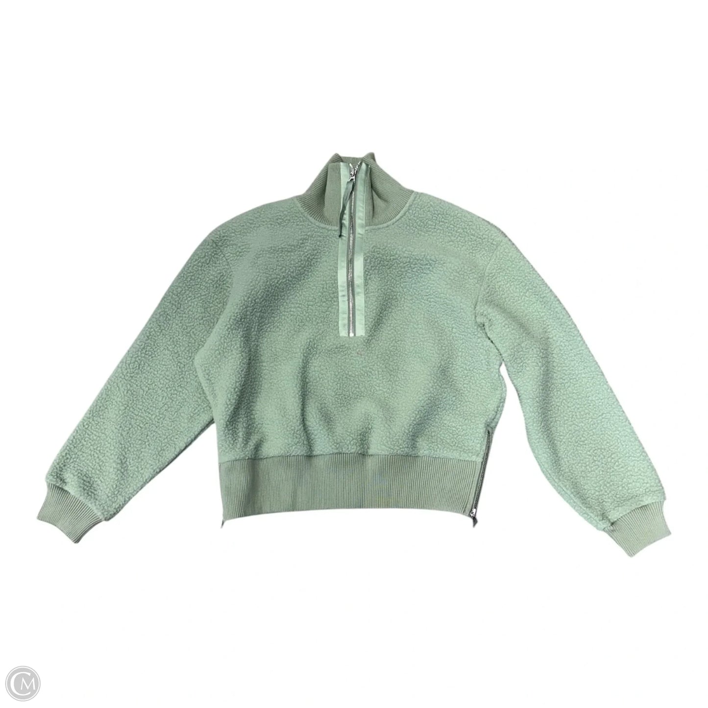 Sweatshirt Collar By Varley In Green, Size: Xs