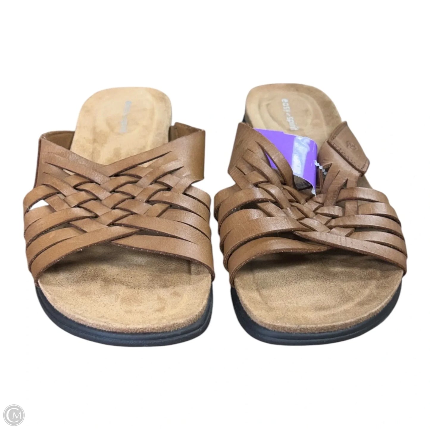 Sandals Flats By Easy Spirit In Brown, Size: 7