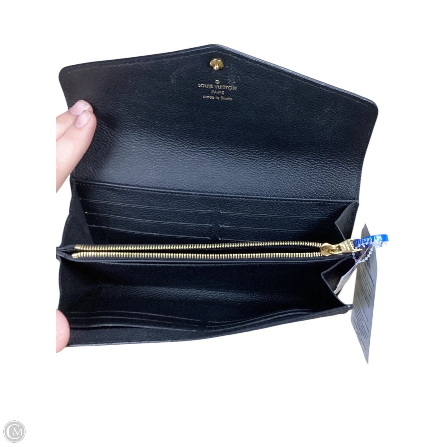 Wallet Luxury Designer By Louis Vuitton, Size: Large