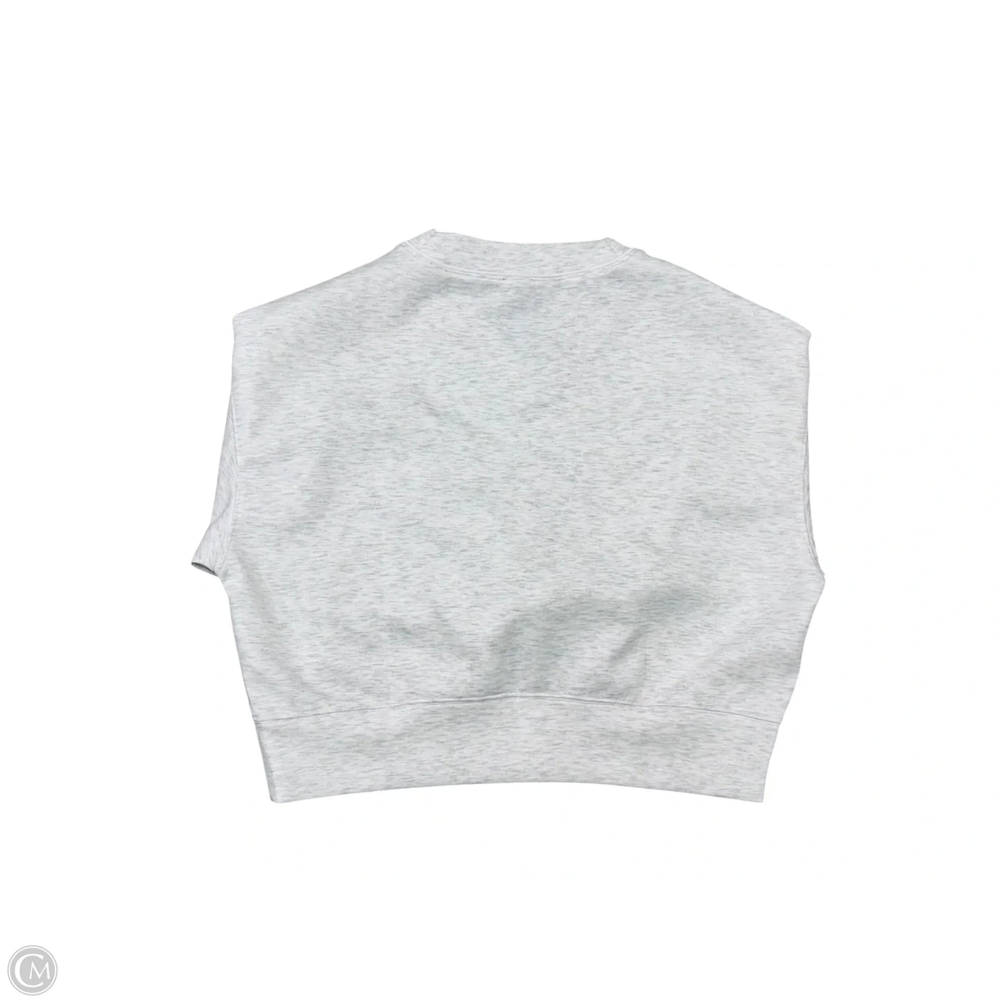 Sweatshirt Crewneck By Express In Grey, Size: S