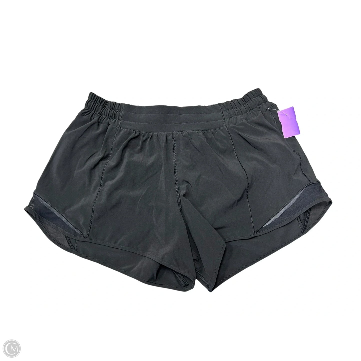 Athletic Shorts By Lululemon In Black, Size: 12