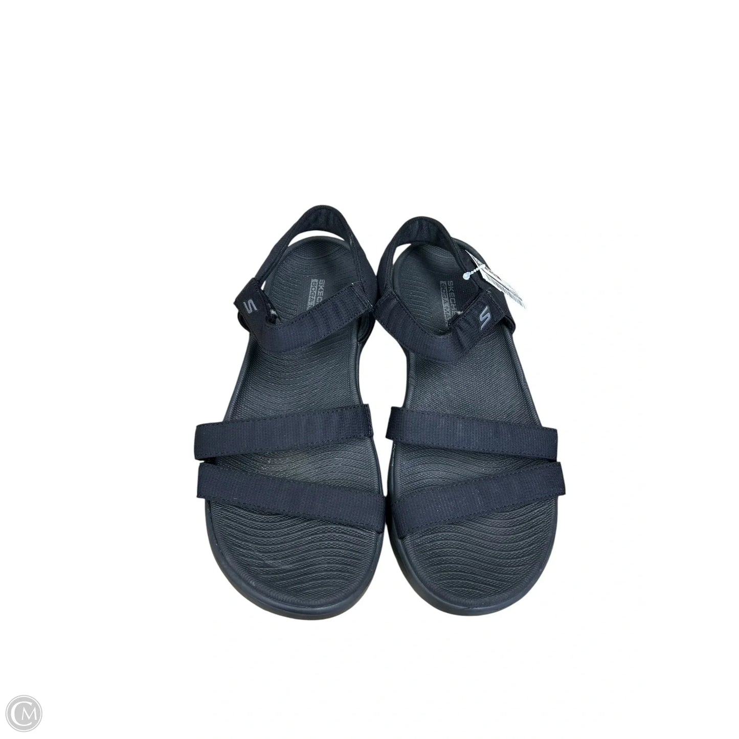 Sandals Flats By Skechers In Black, Size: 9