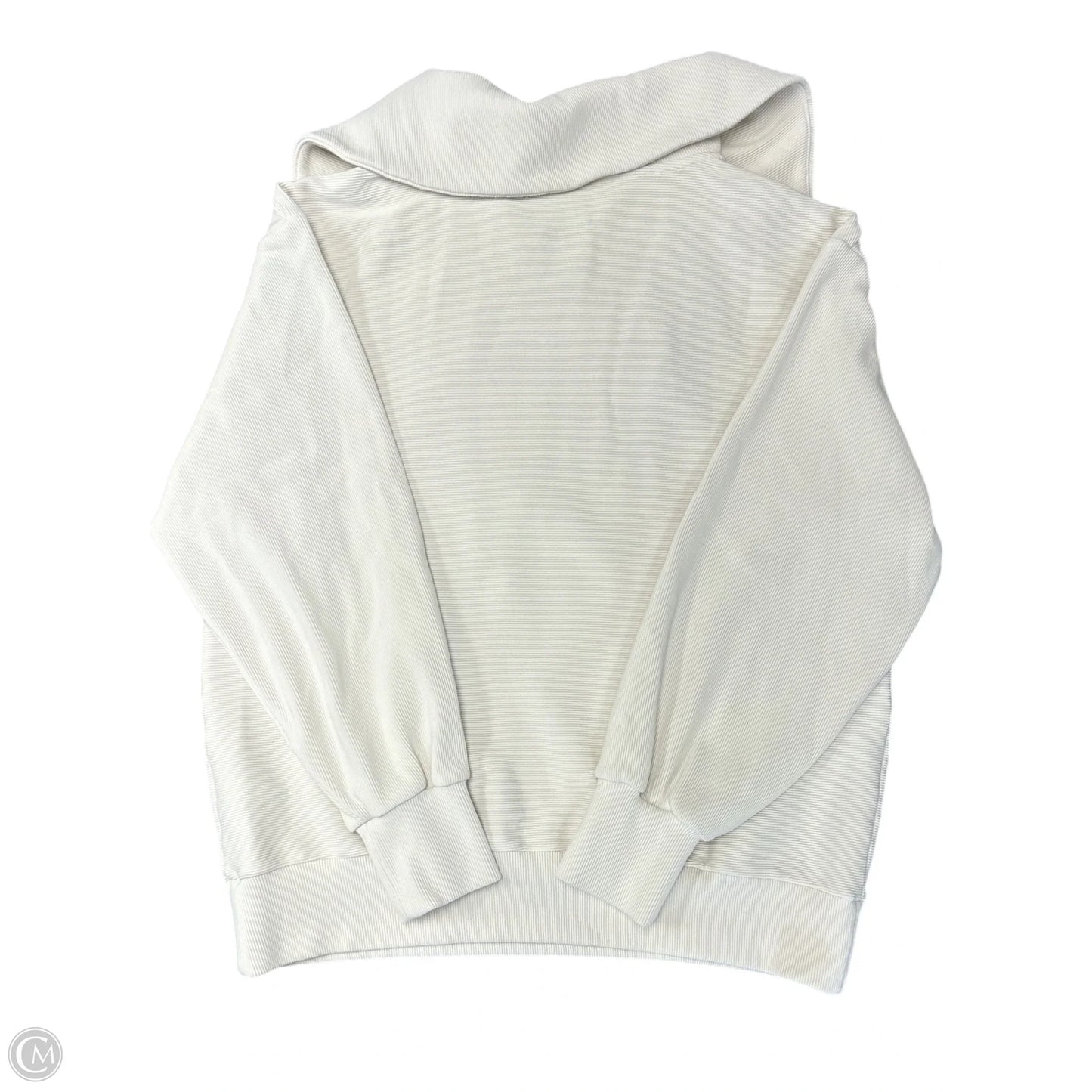 Athletic Sweatshirt Collar By Athleta In Ivory, Size: M
