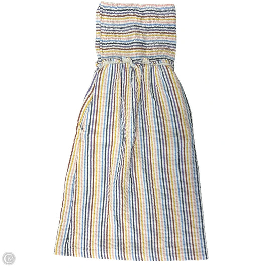 Dress Casual Midi By Saturday/sunday In Multi-colored, Size: S