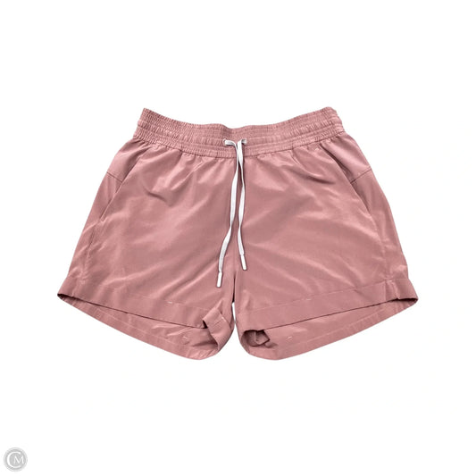 Athletic Shorts By Lululemon In Pink, Size: 6
