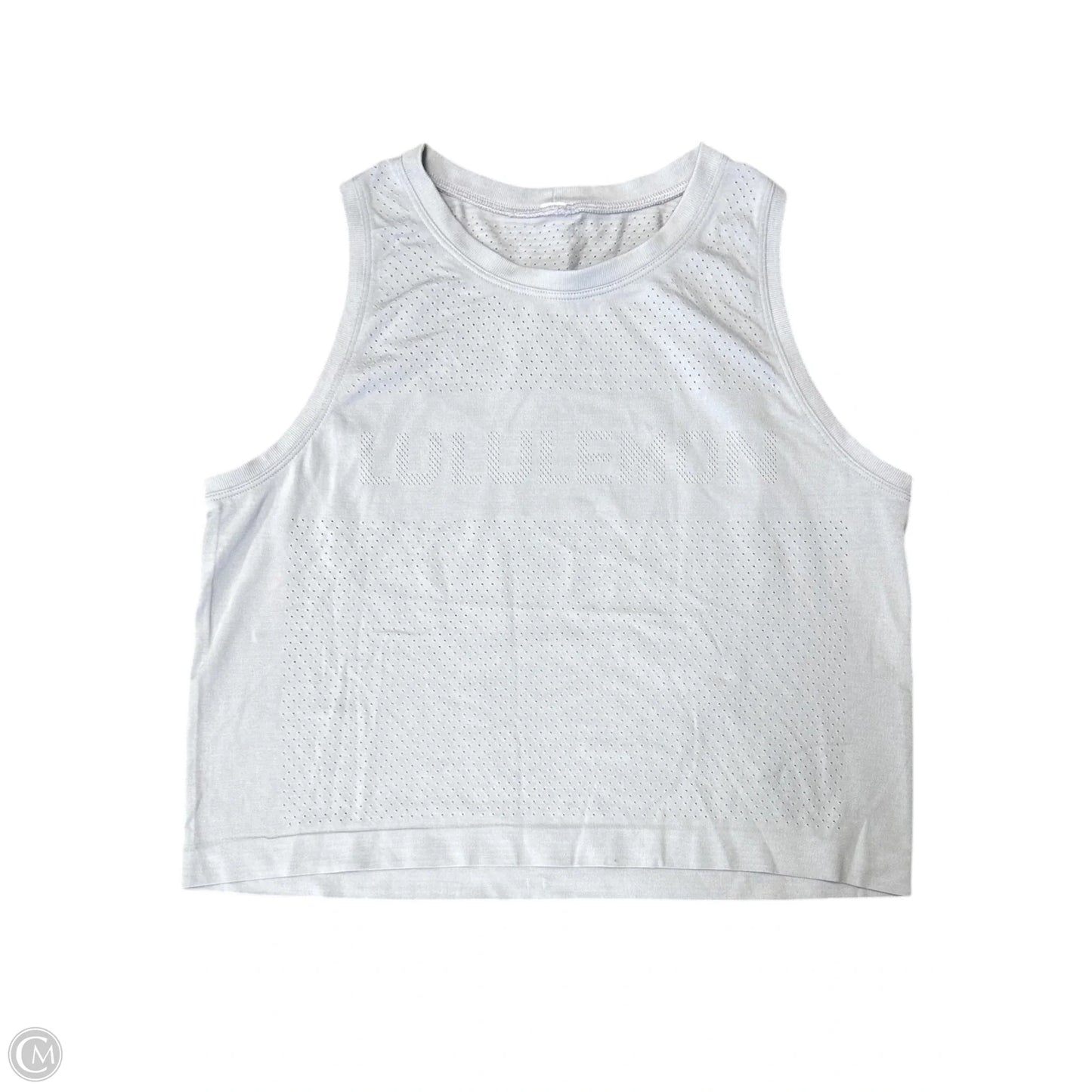 Athletic Tank Top By Lululemon In Grey, Size: 6