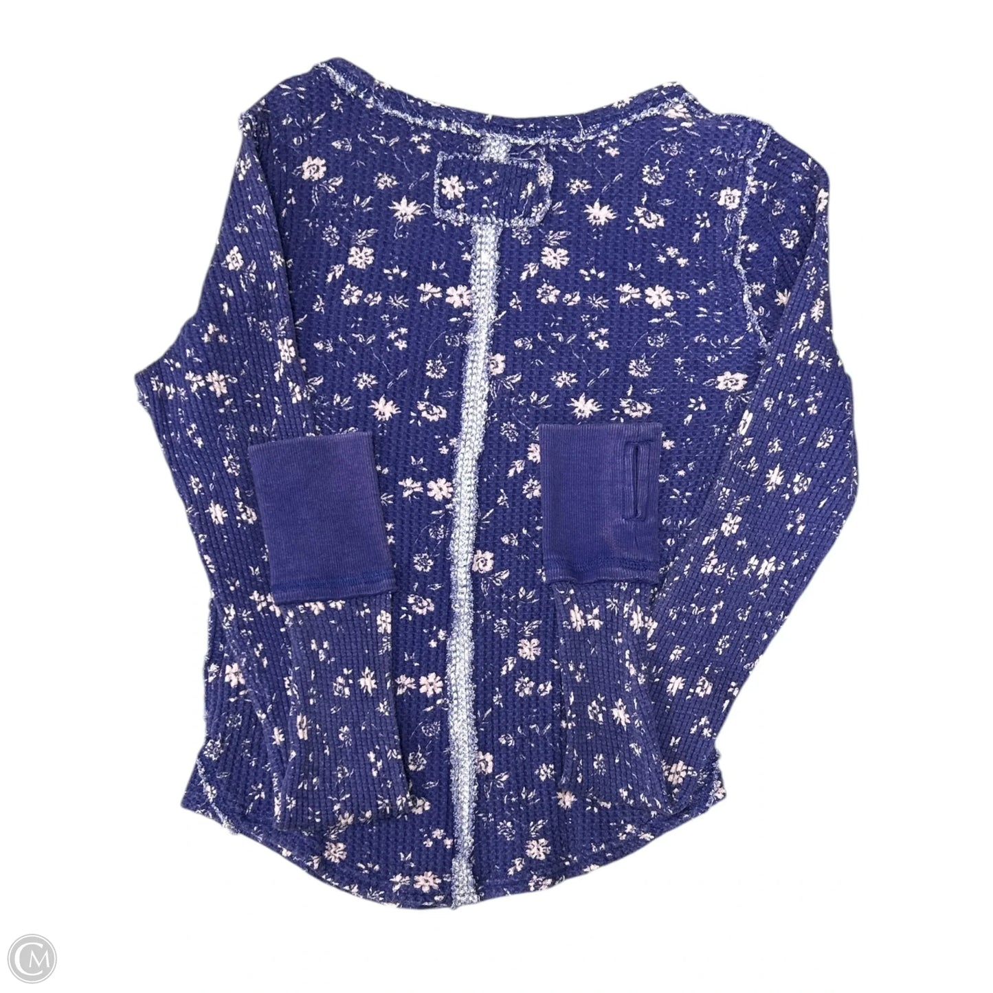 Top Long Sleeve By We The Free In Purple, Size: Xs